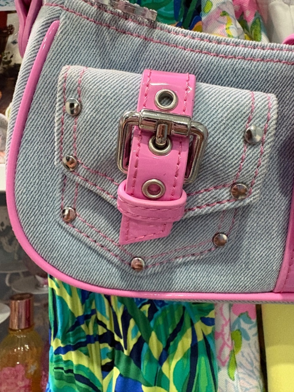 Denim purse - Picture 2 of 9
